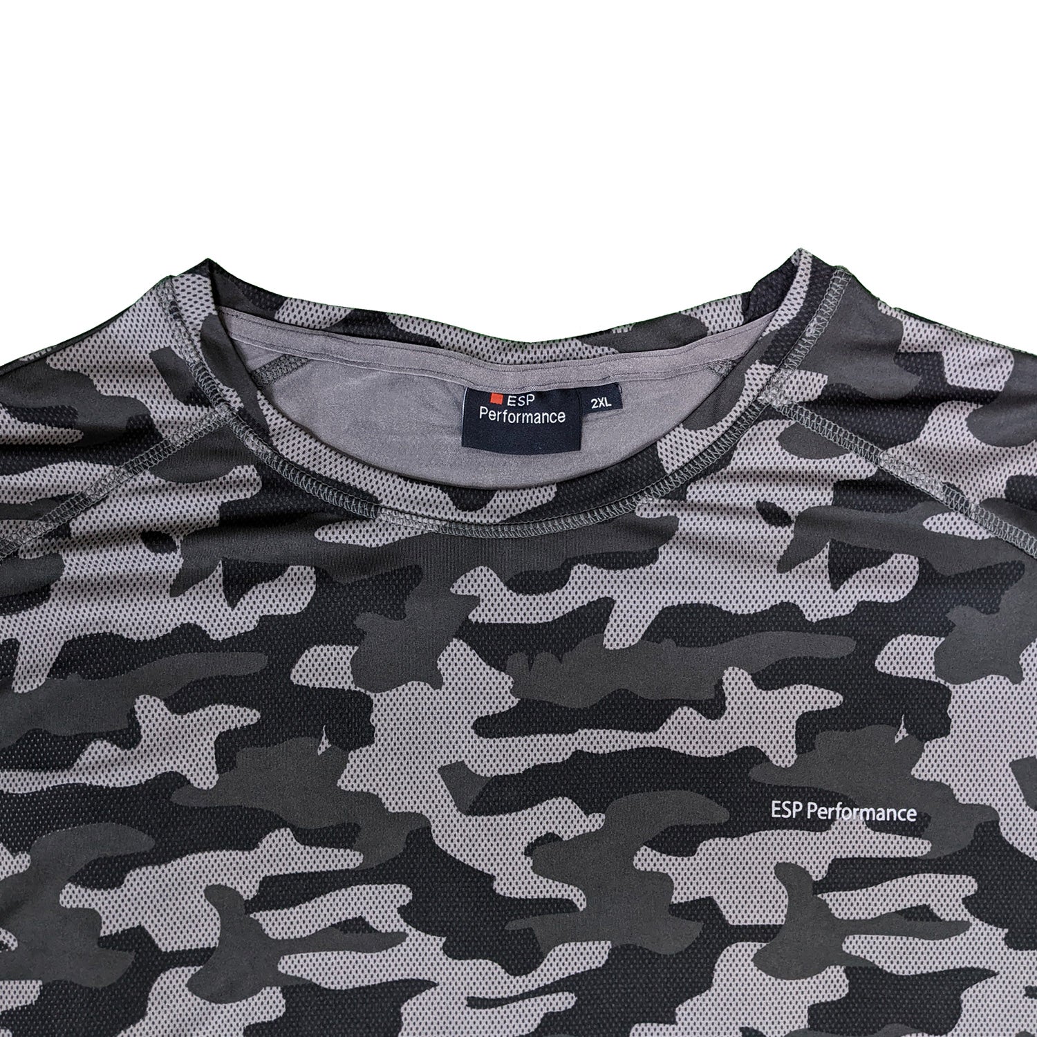 Espionage Performance Tee - LW135 - Grey Camo 2