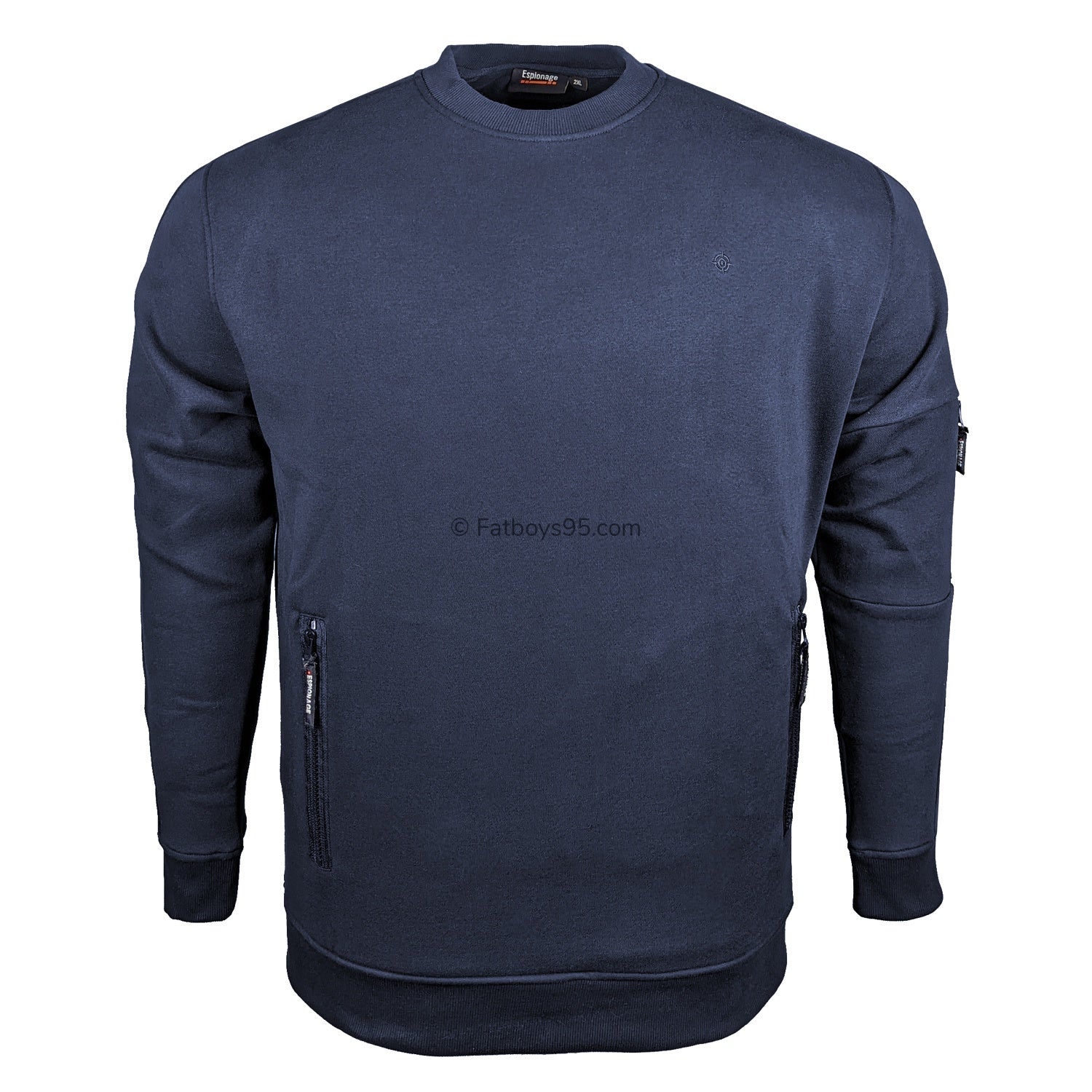 Espionage Cut & Sew Sweatshirt - LW152 - Navy 1