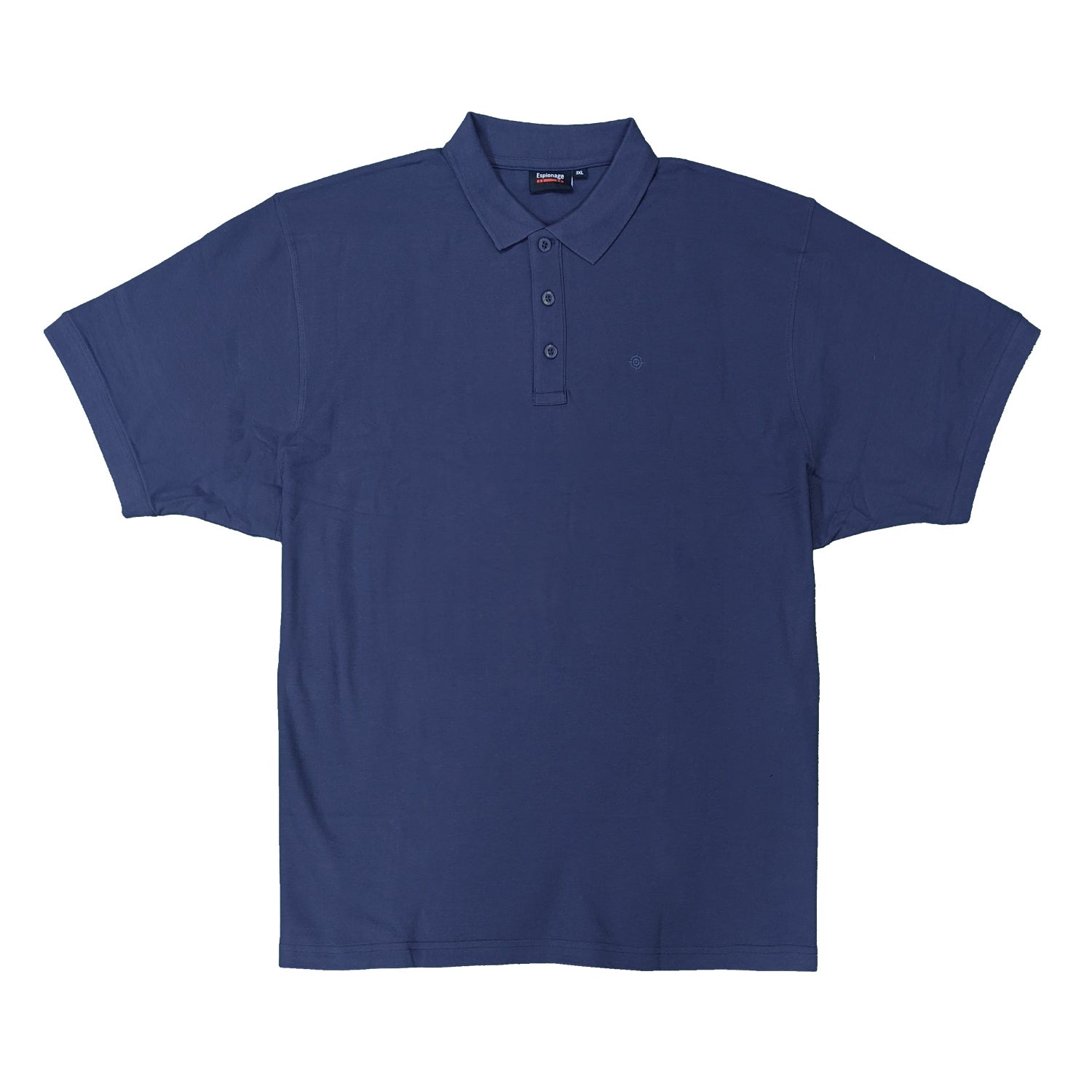 Espionage Plain Polo - P074 - Denim 1