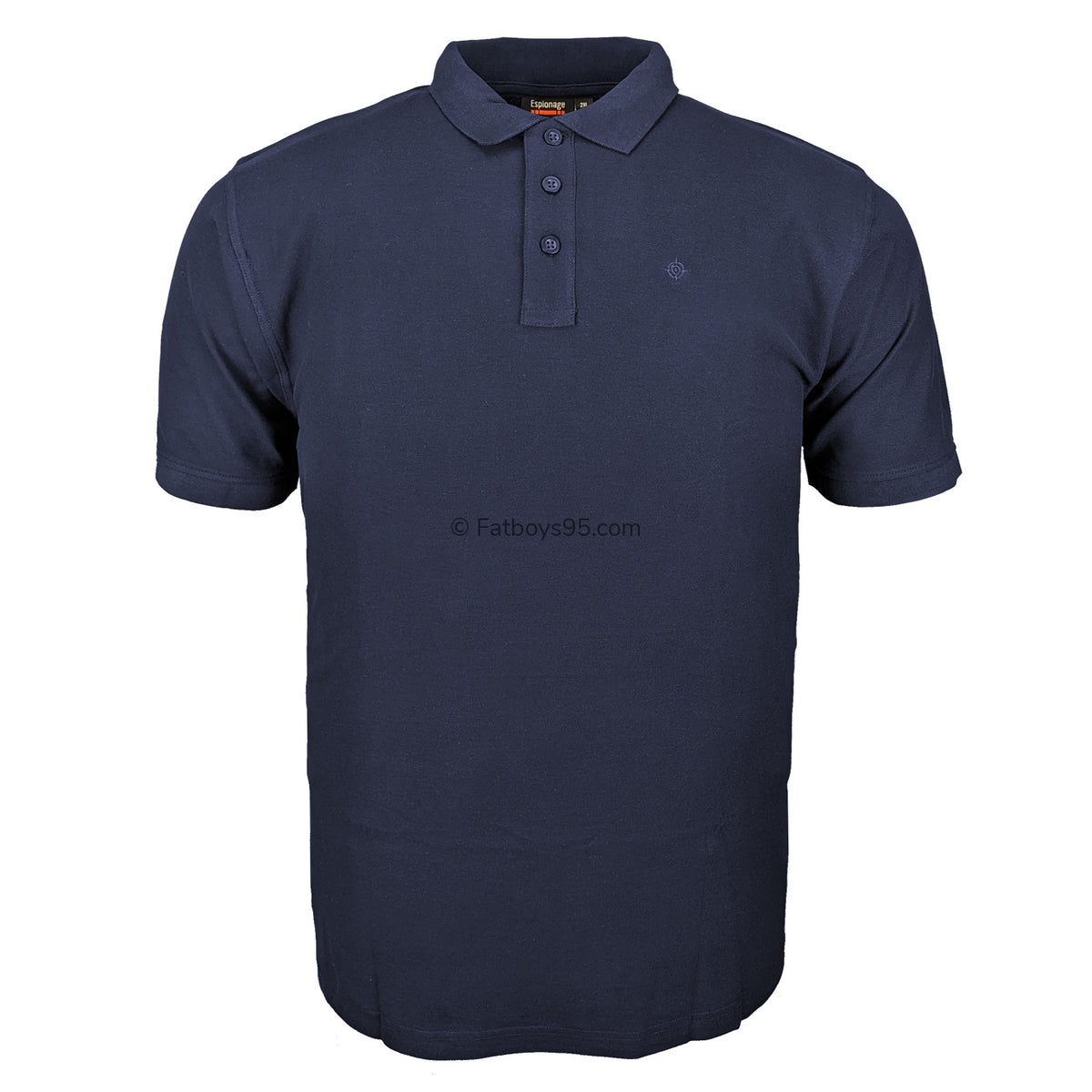 Espionage Plain Polo - P074 - Navy 1