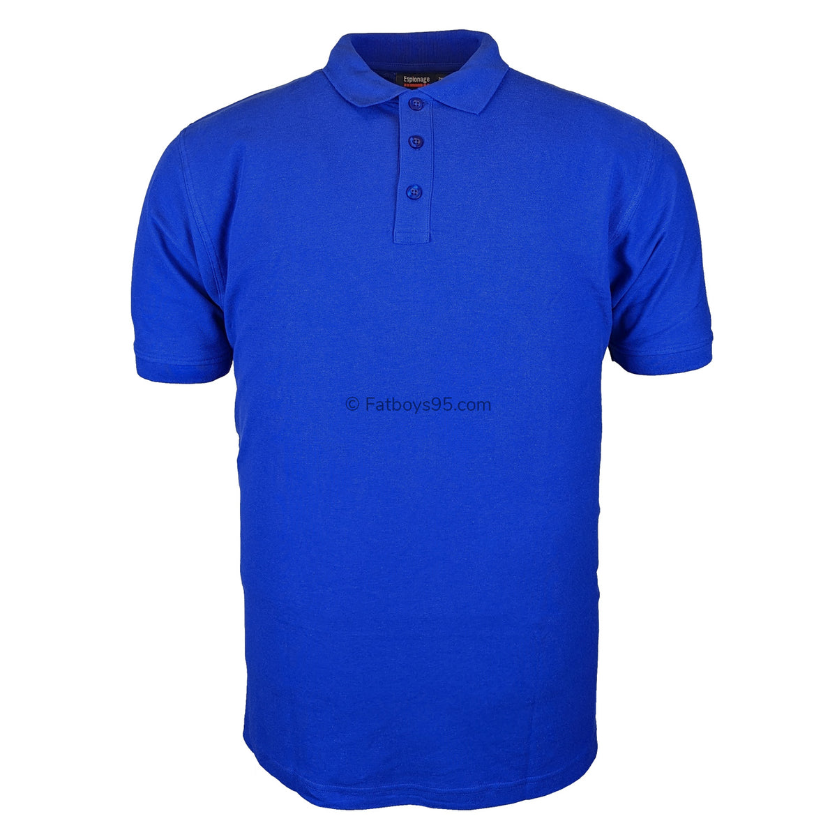 Espionage Plain Polo - P074 - Royal1