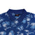 Espionage Palm Print Polo - P182 - Blue 2