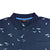 Espionage Gull Print Polo - P185 - Navy 2