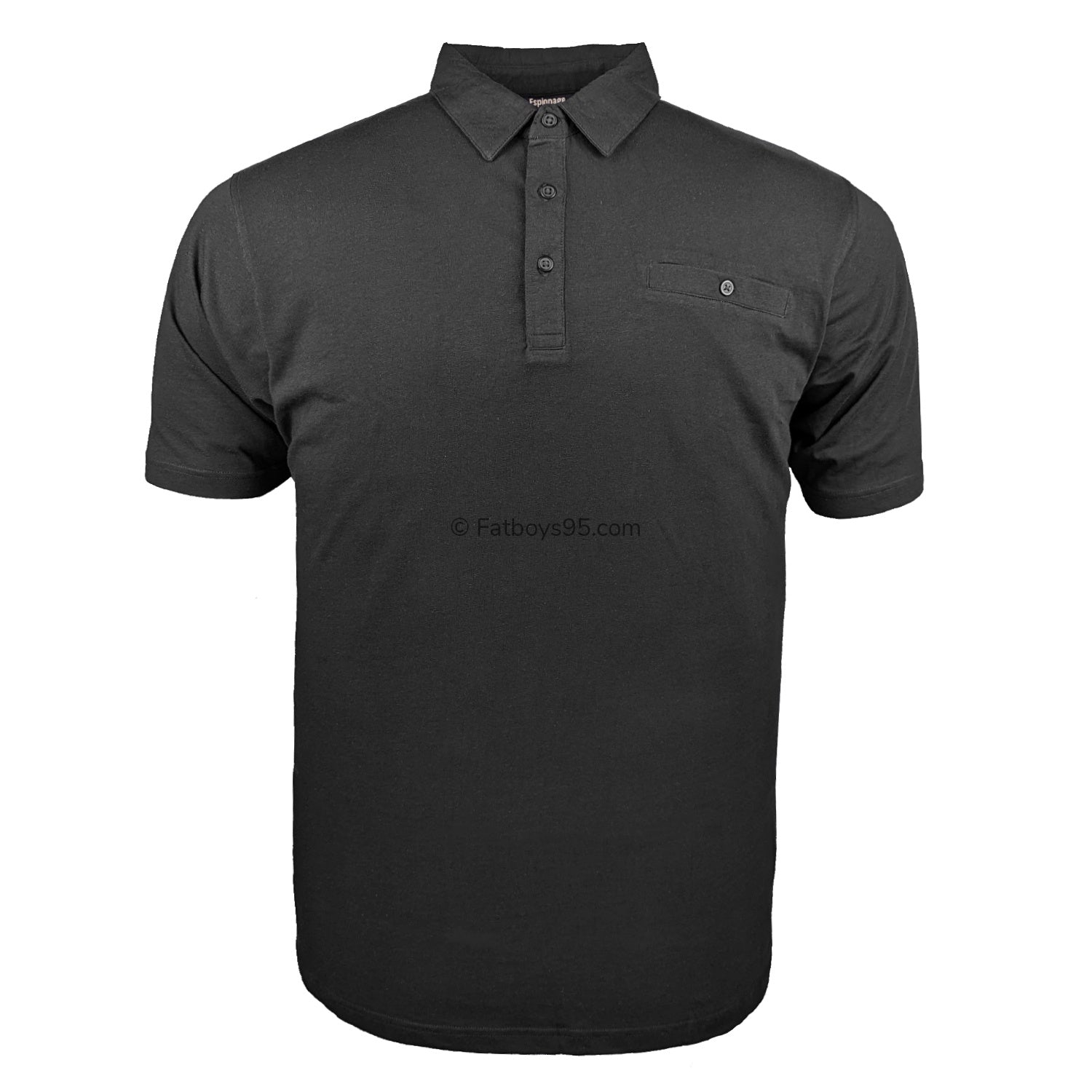 Espionage Smart Polo - P208 - Black 1