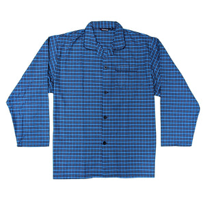Espionage PJs (Shirt & Trousers) - PJ140 - Blue Check 2