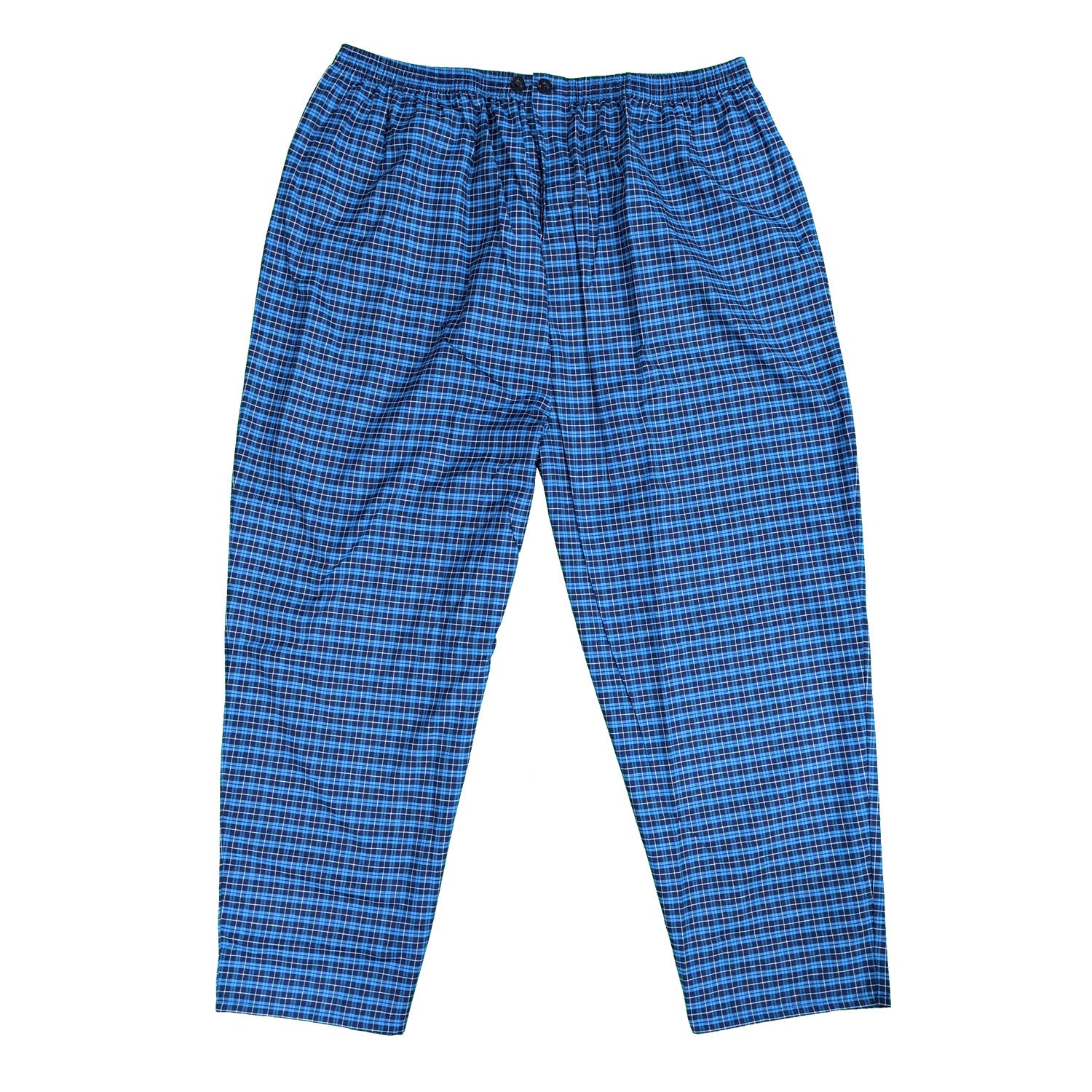 Espionage PJs (Shirt & Trousers) - PJ140 - Blue Check 4