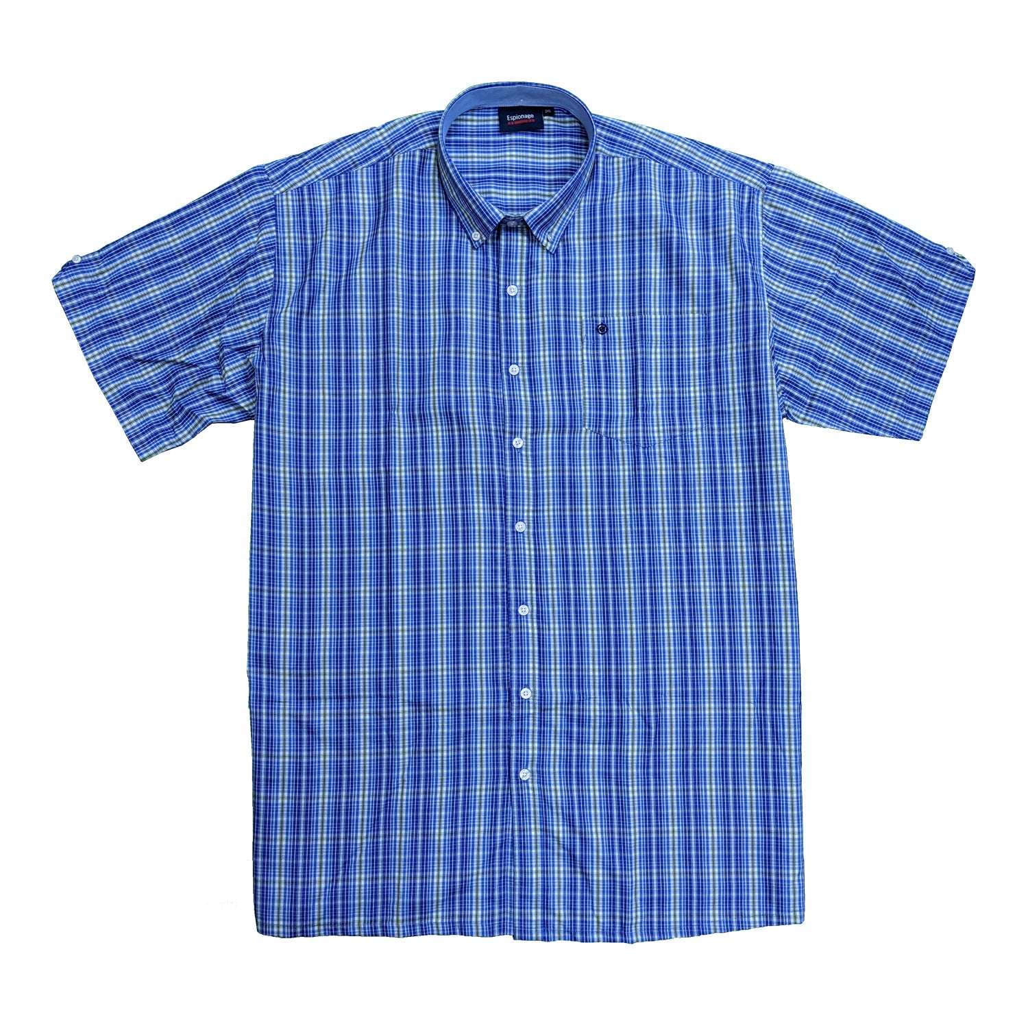 Espionage S/S Shirt - SH375 - Blue / Green 2