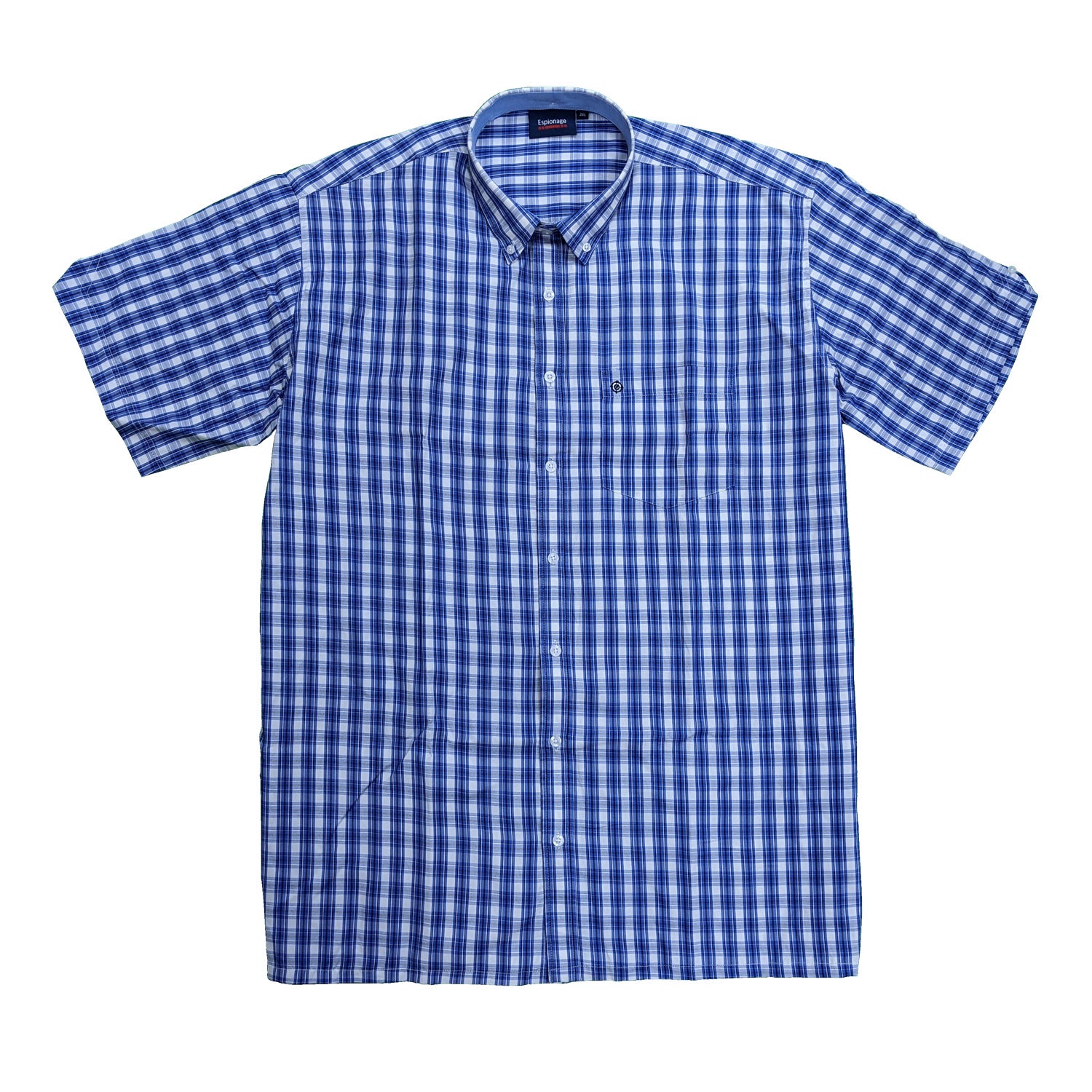 Espionage S/S Shirt - SH375 - Navy / White 2