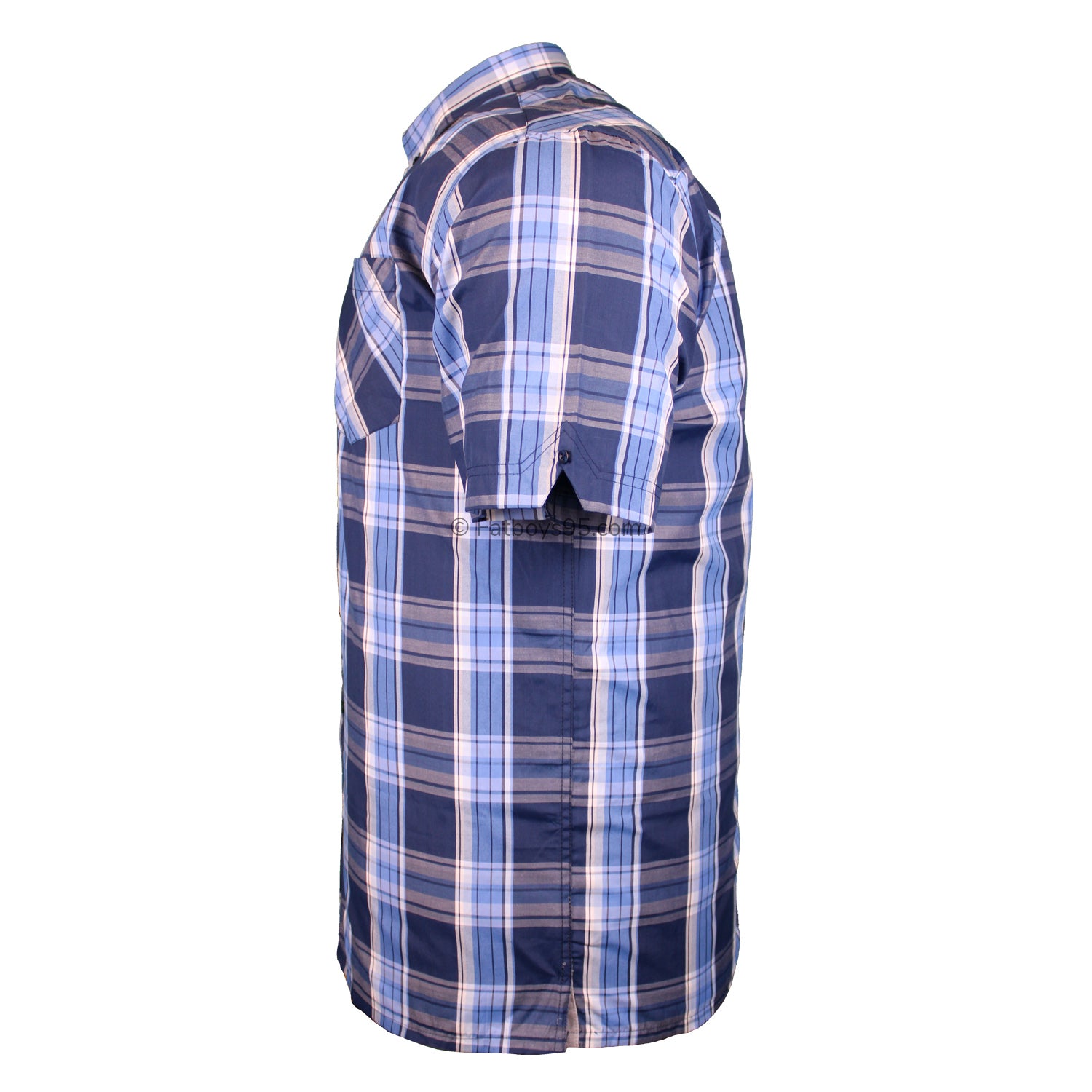 Espionage S/S Shirt - SH385 - Navy / Blue 5