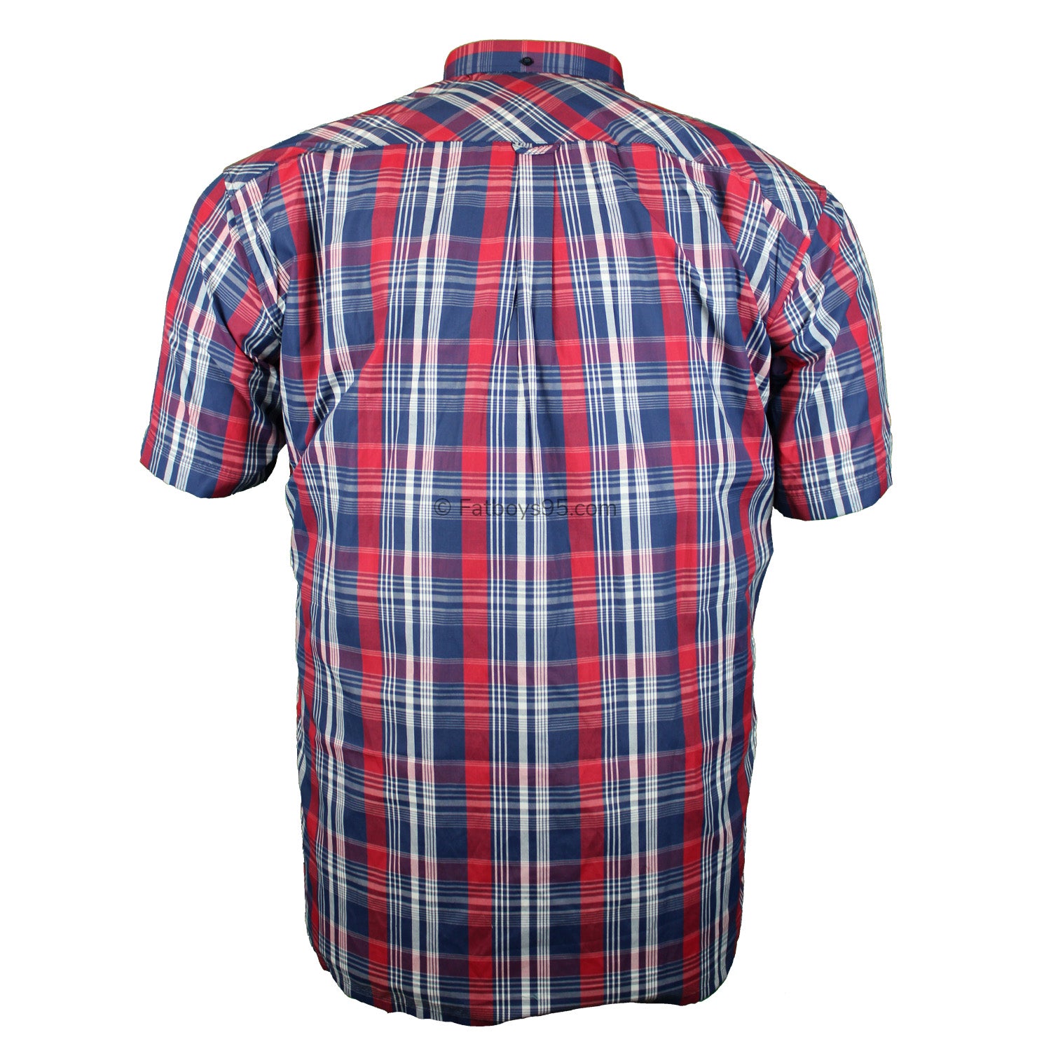 Espionage S/S Shirt - SH392 - Red / Navy 3