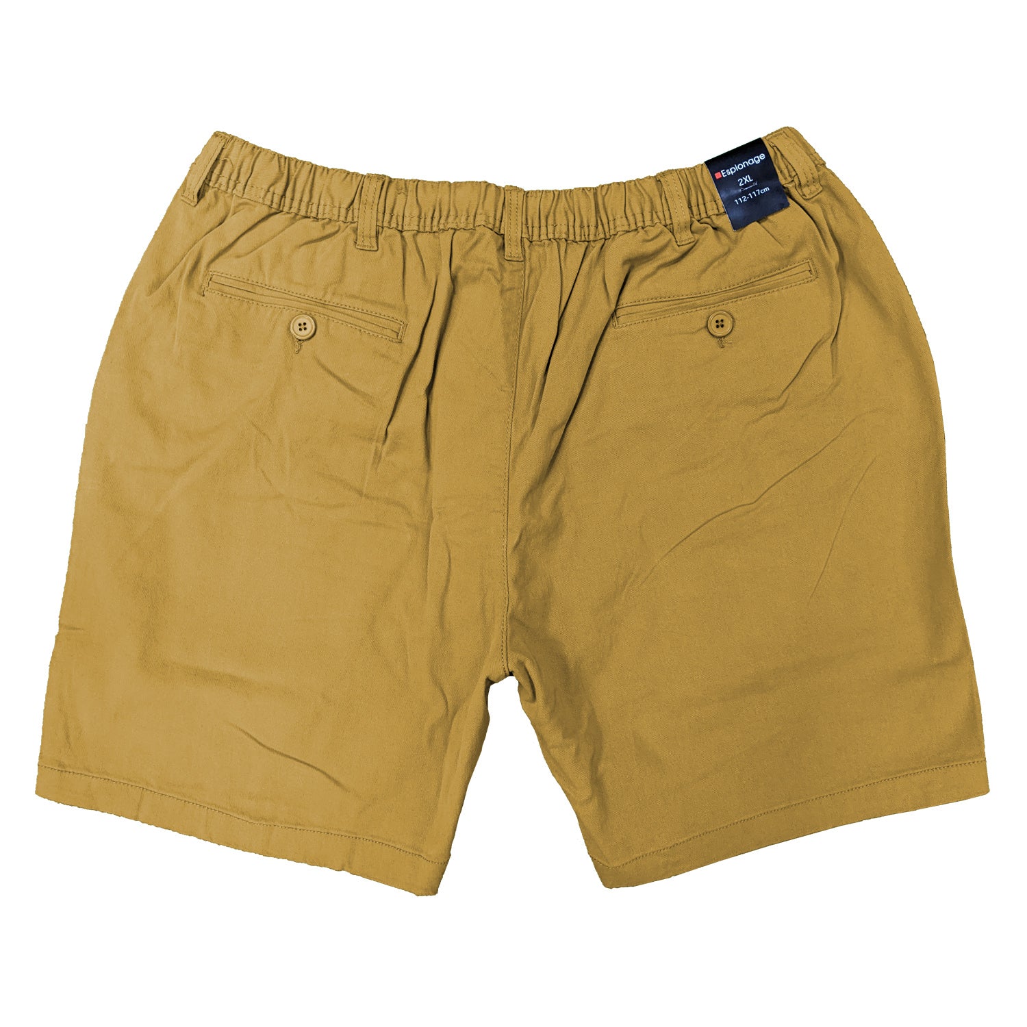 Espionage Stretch Rugby Shorts - ST019A - Dark Sand 2