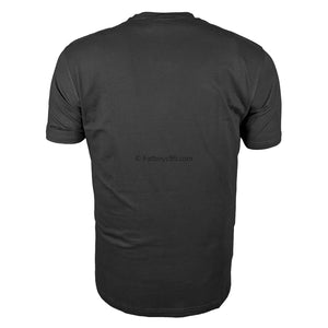 Espionage Plain Round Neck T-Shirt - T015 - Black 3