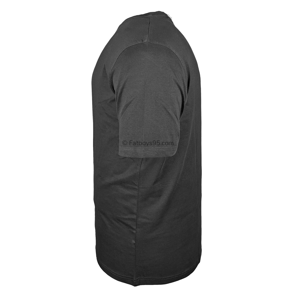 Espionage Plain Round Neck T-Shirt - T015 - Black 4