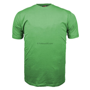 Espionage Plain Round Neck T-Shirt - T015 - Light Green 1