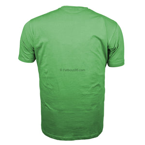 Espionage Plain Round Neck T-Shirt - T015 - Light Green 3