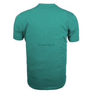 Espionage Plain Round Neck T-Shirt - T015 - Mallard Blue 3