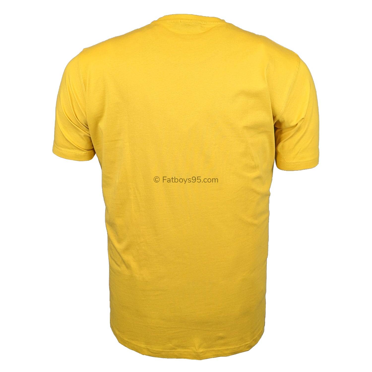 Espionage Plain Round Neck T-Shirt - T015 - Mustard 3