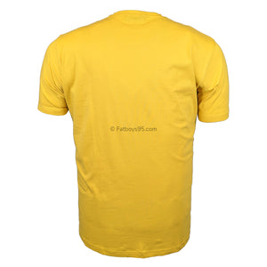 Espionage Plain Round Neck T-Shirt - T015 - Mustard 3
