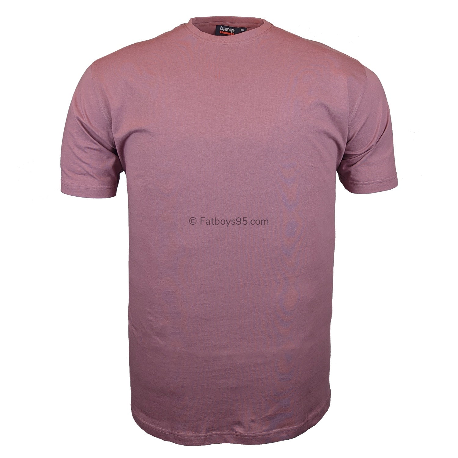 Espionage Plain Round Neck T-Shirt - T015 - Pale Purple1