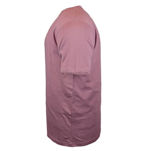 Espionage Plain Round Neck T-Shirt - T015 - Pale Purple 4