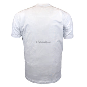 Espionage Plain Round Neck T-Shirt - T015 - White 3