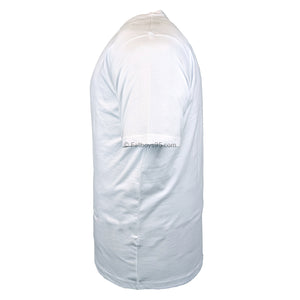 Espionage Plain Round Neck T-Shirt - T015 - White 4