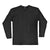 Espionage Plain Round Neck L/S T-Shirt - T015LS - Black 1