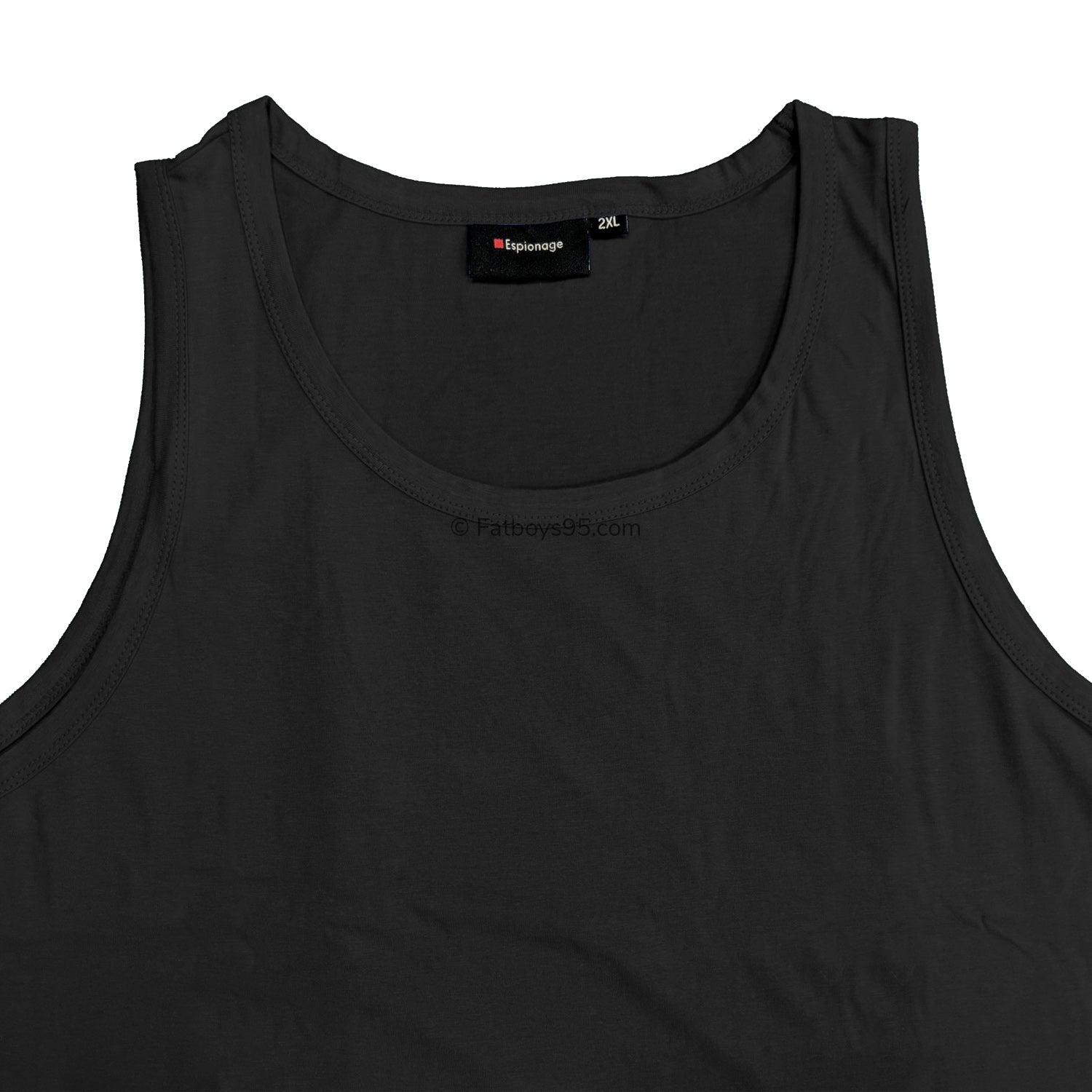 Espionage Plain Vest - T017 - Black 5