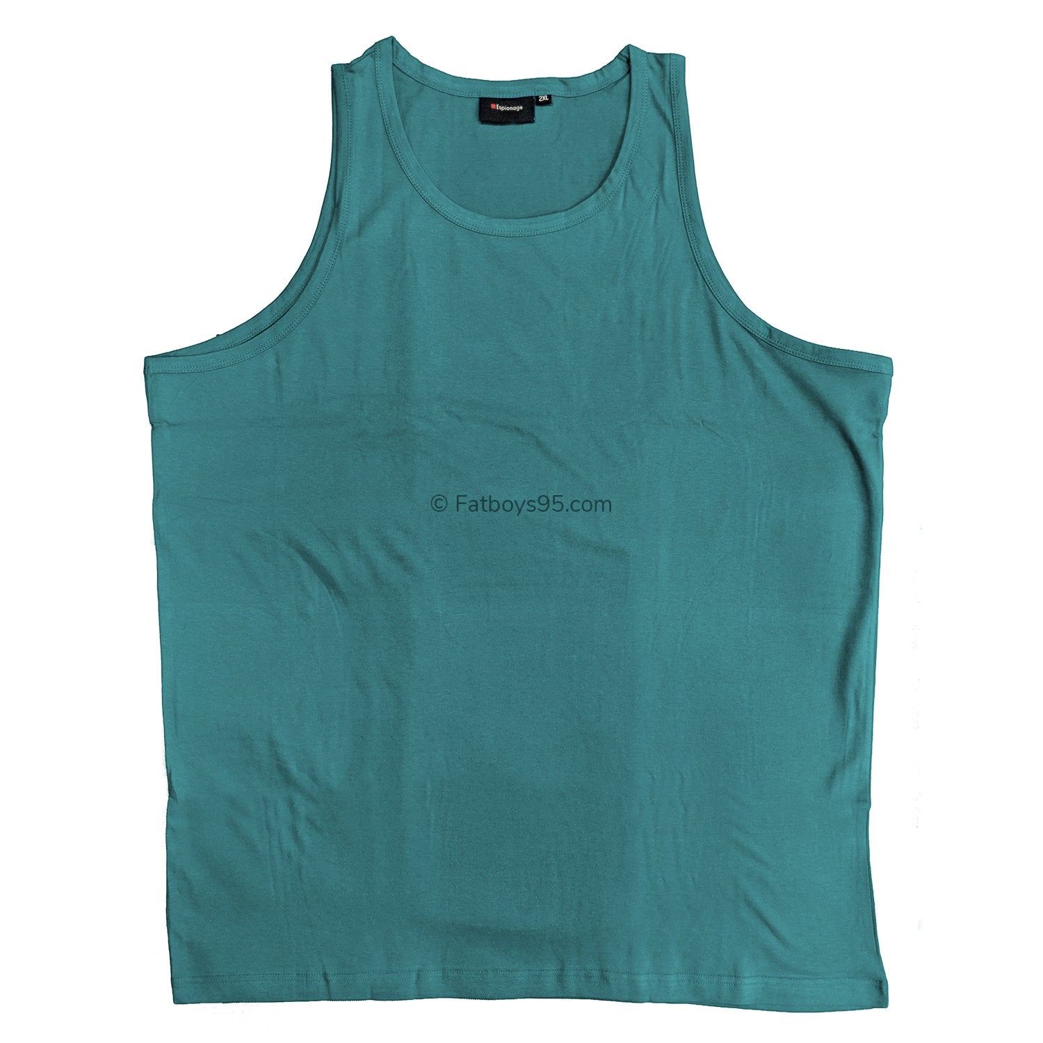 Espionage Plain Vest - T017 - Mallard Blue 4