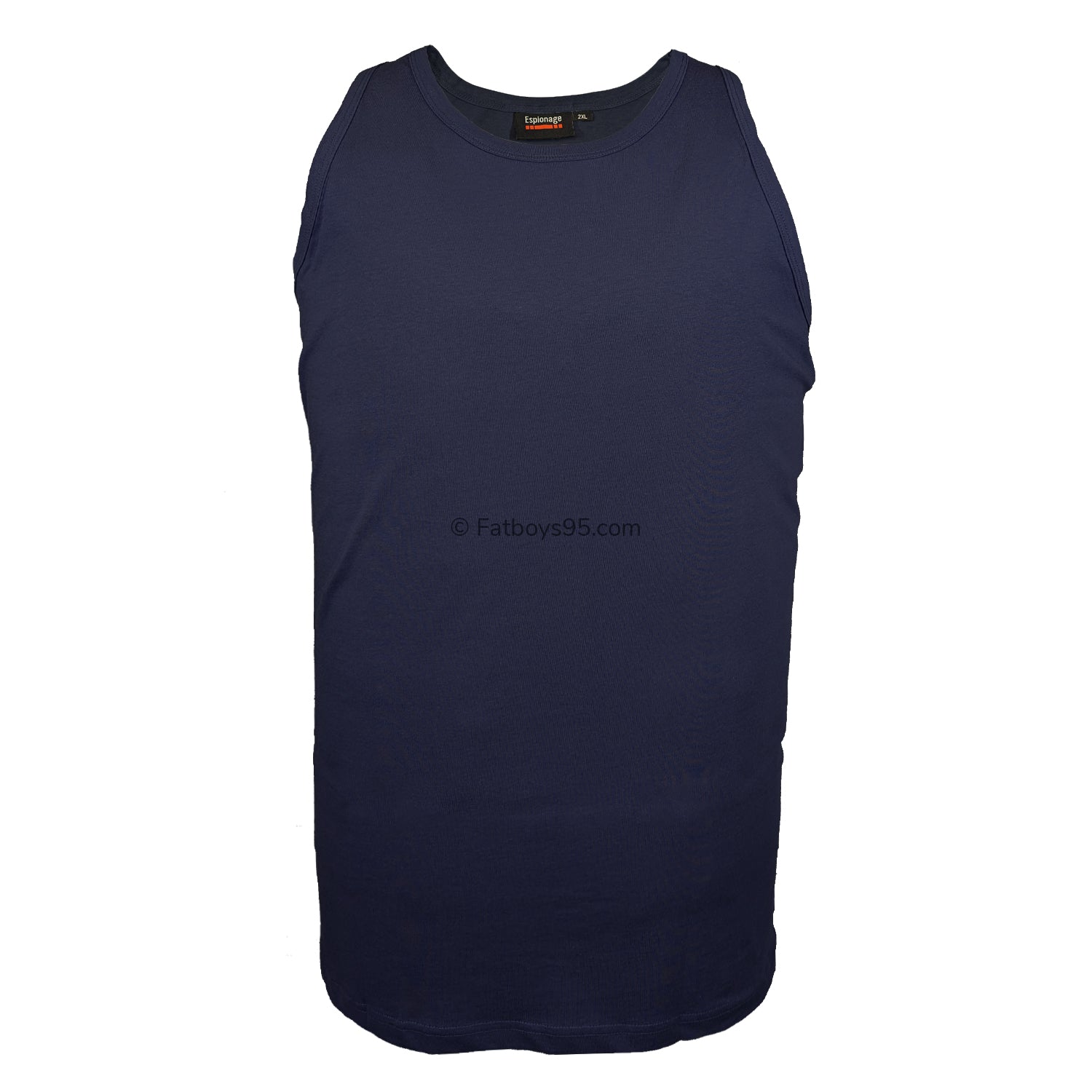 Espionage Plain Vest - T017 - Navy 1