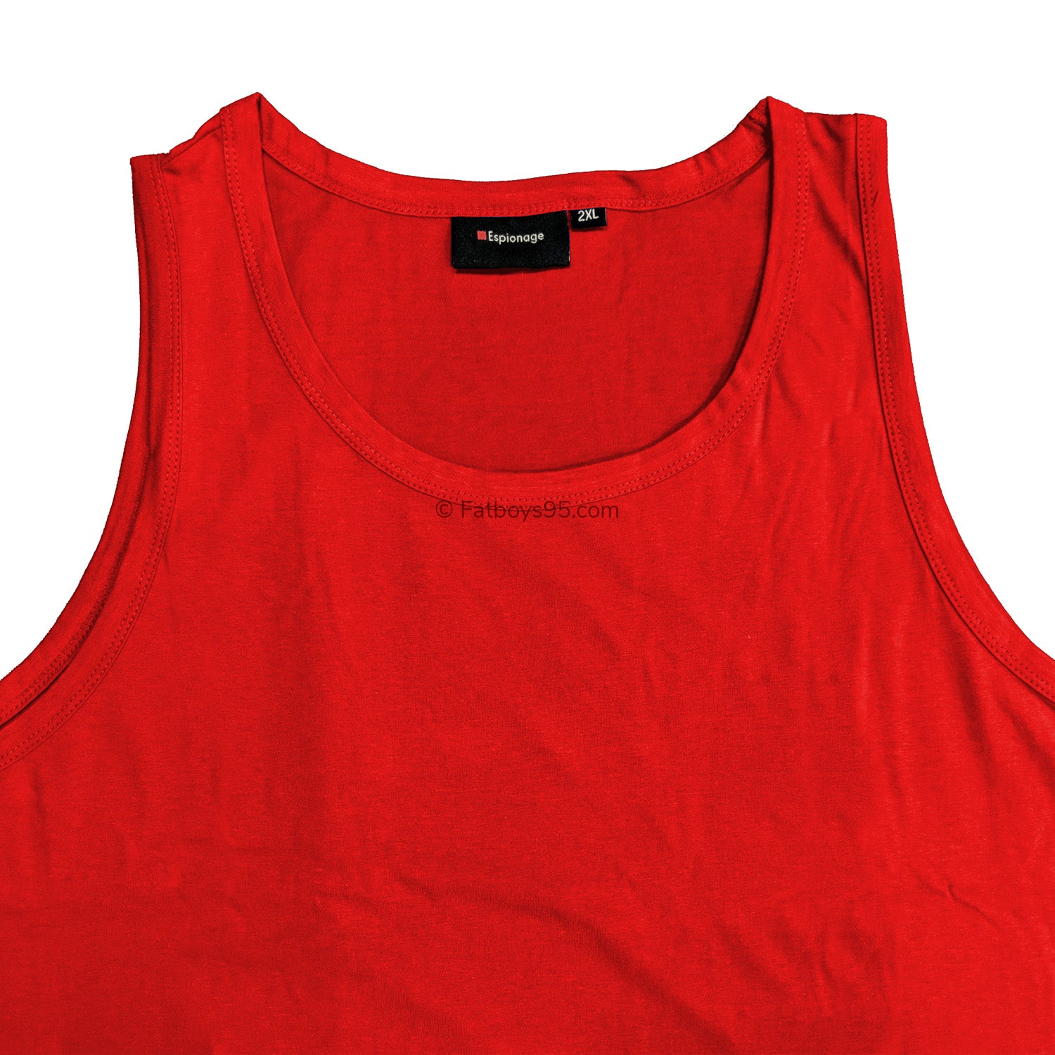 Espionage Plain Vest - T017 - Red 5