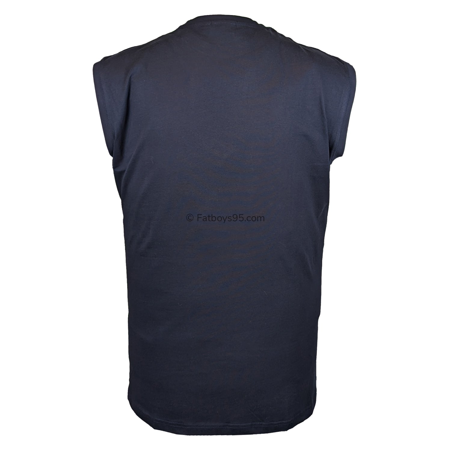 Espionage Sleeveless Tee - T113 - Navy 3