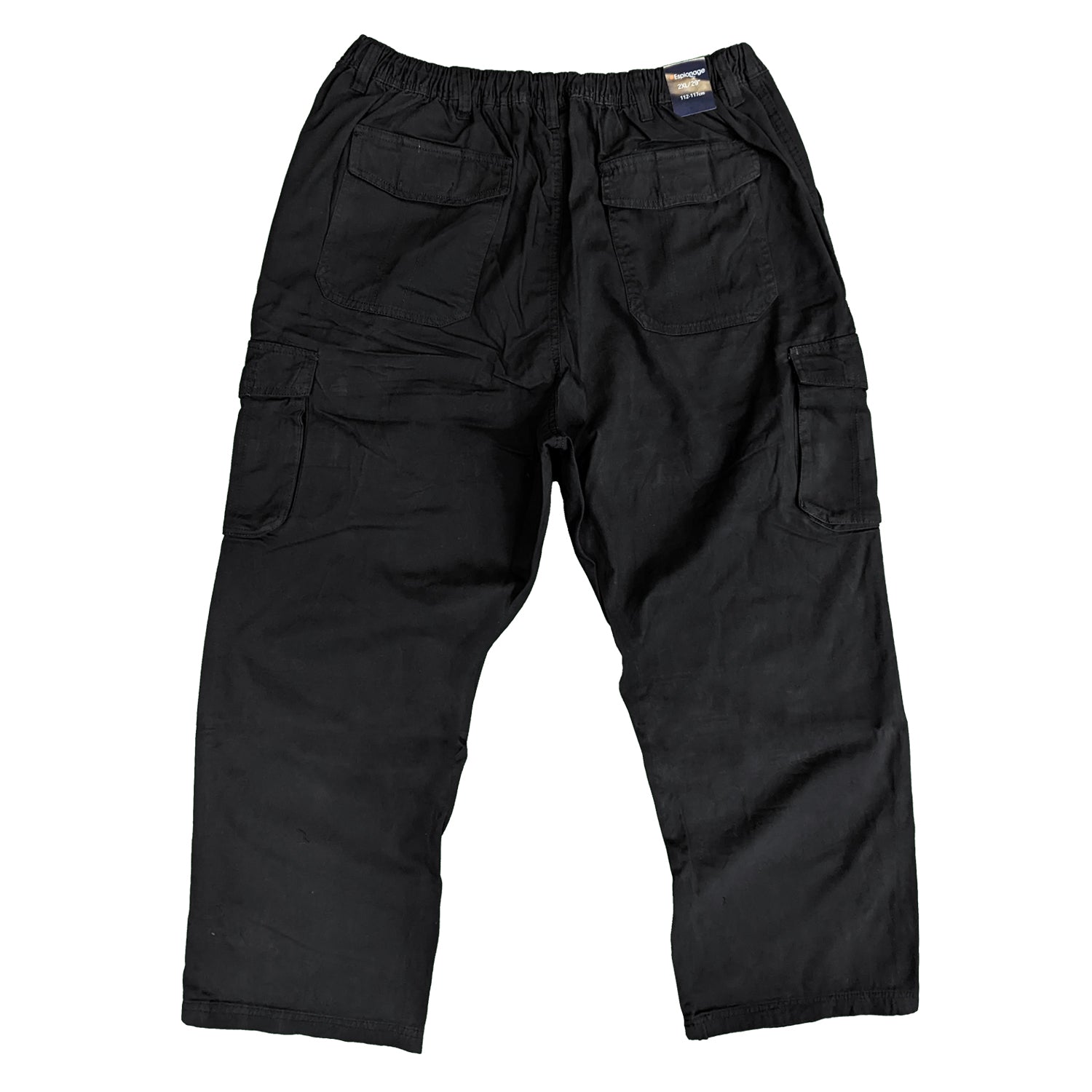 Espionage Cargo Trousers - TR052 - Black 3