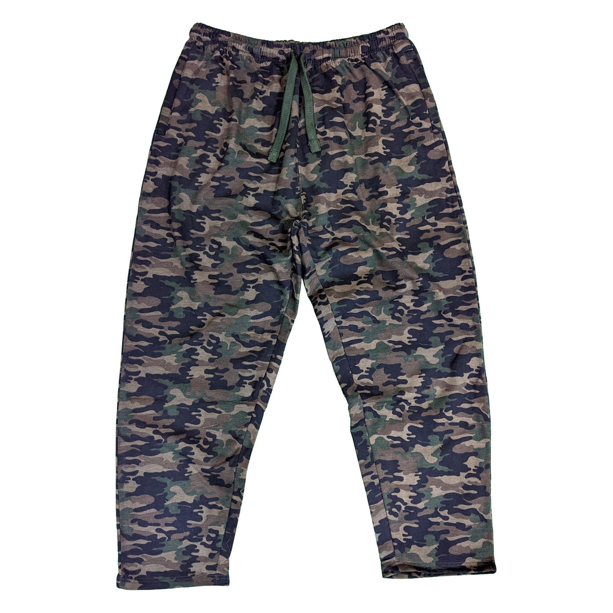 Forge Allover Camo Print Joggers - FBS 208 - Khaki 1