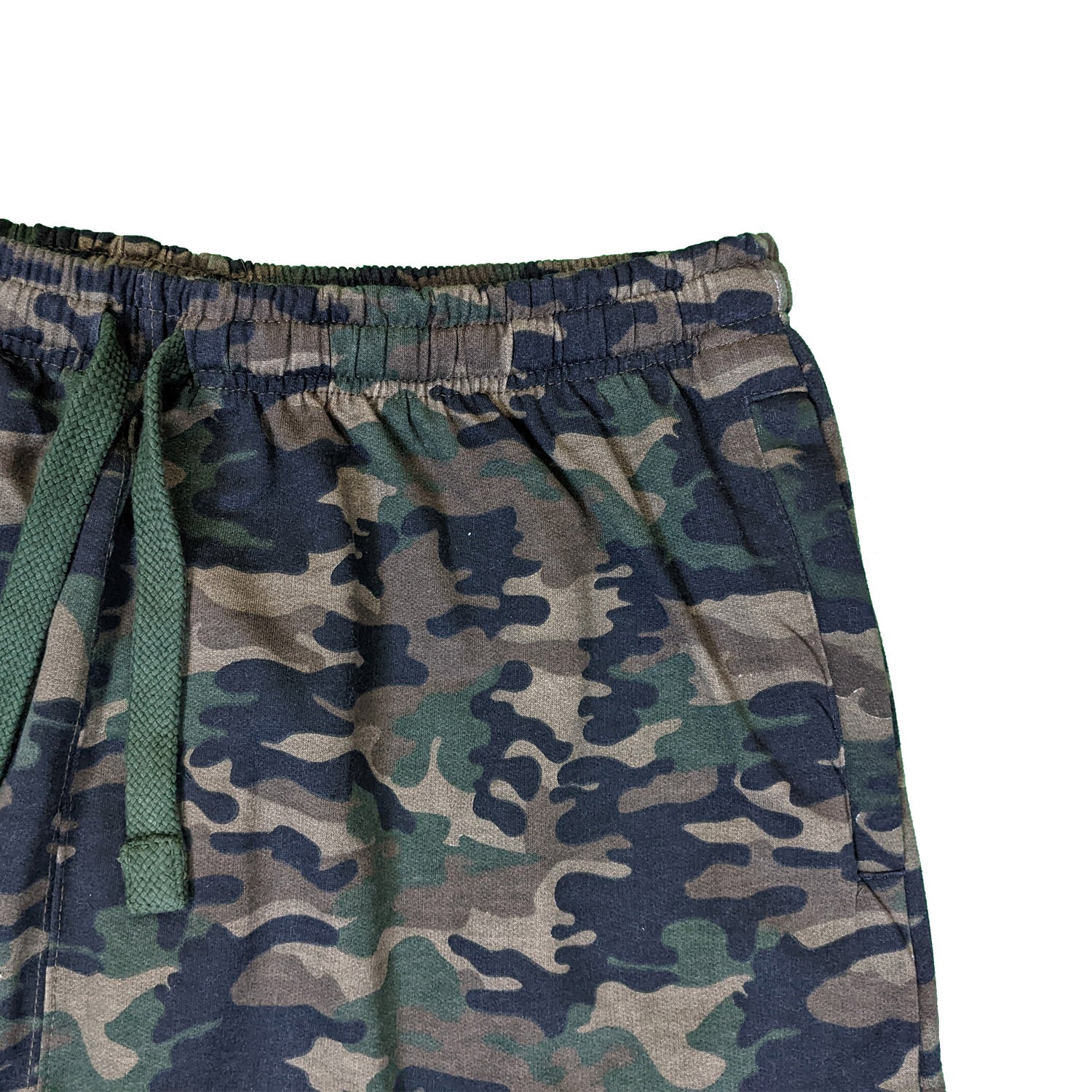 Forge Allover Camo Print Joggers - FBS 208 - Khaki 2