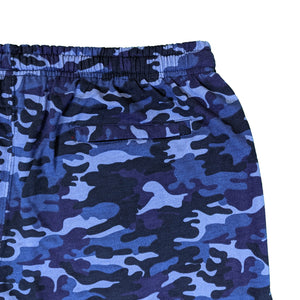 Forge Allover Camo Print Joggers - FBS 208 - Navy 4