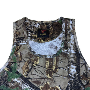 Forge Allover Real Tree Print Jersey Vest - FBS 405 - Jungle 2
