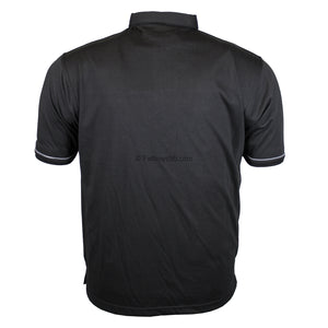 Forge Light Weight Panelled Golf Polo - FBS 418 - Black 3