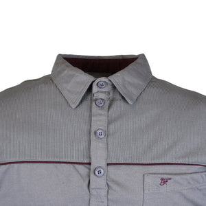 Forge Light Weight Panelled Golf Polo - FBS 418 - Charcoal 2