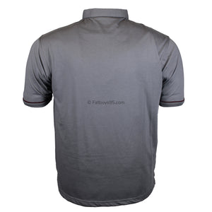 Forge Light Weight Panelled Golf Polo - FBS 418 - Charcoal 3