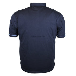 Forge Light Weight Panelled Golf Polo - FBS 418 - Navy 3