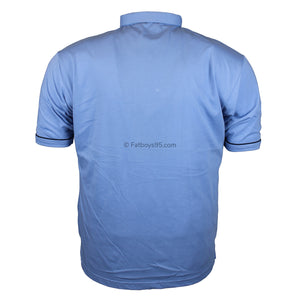 Forge Light Weight Panelled Golf Polo - FBS 420 - Sky 3