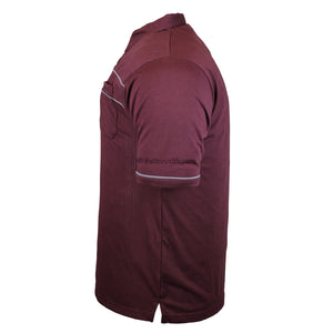 Forge Light Weight Panelled Golf Polo - FBS 420 - Wine 4