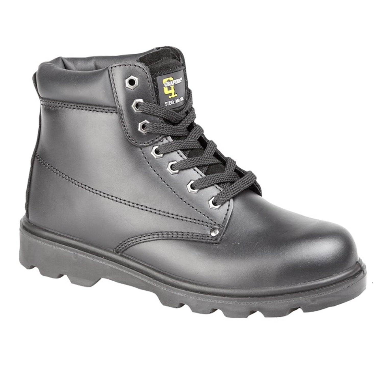 Grafters Safety Boots - M569 - Black 1