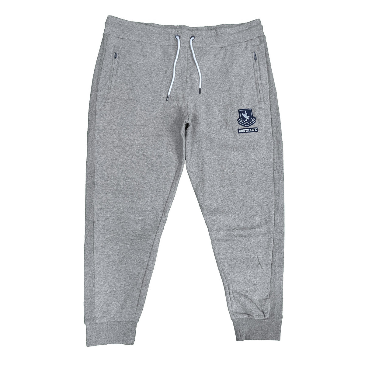 Big Men's Grey Hawk Joggers - 56767 - Grey | 2XL to 6XL - Fatboys 95