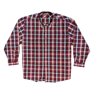 Haggar L/S Shirt - HG3040356 - Maple Red 2