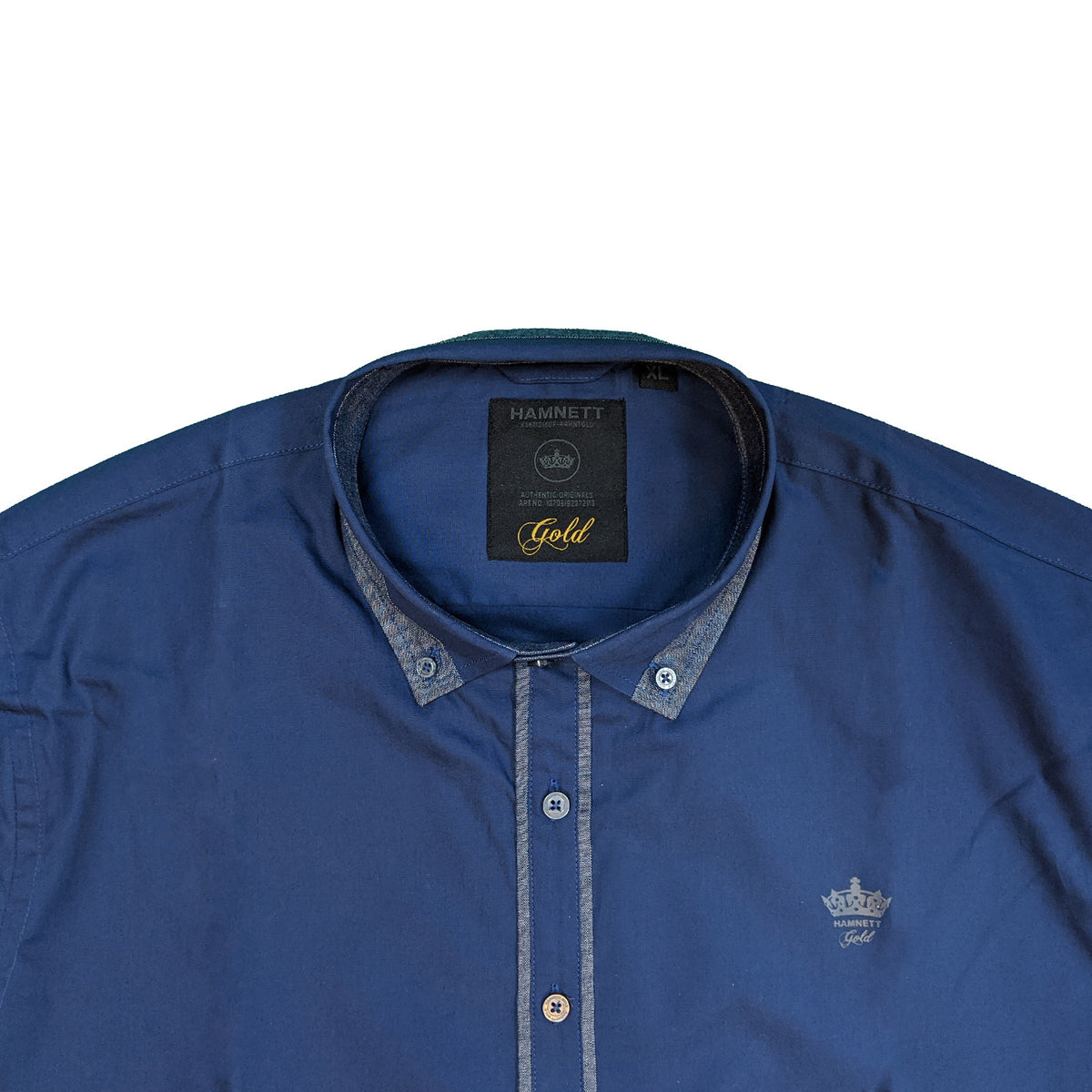 Hamnett L/S Shirt - DF220 - Navy 3