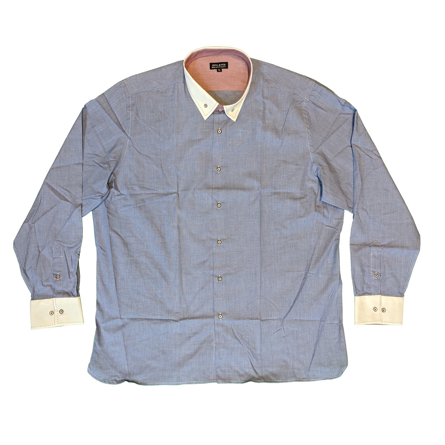 Jekyll & Hyde L/S Shirt - Arduino - Blue 2