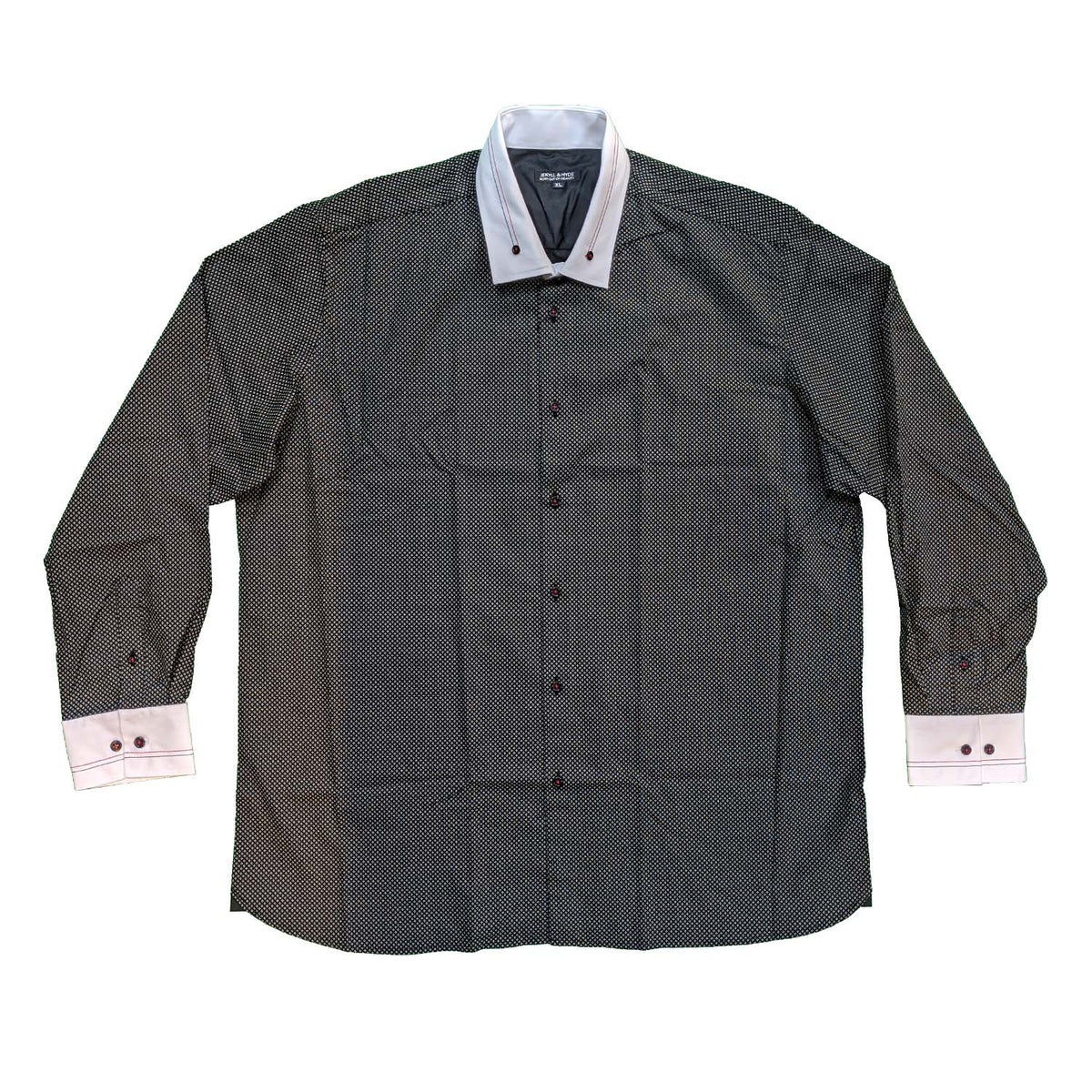 Jekyll & Hyde L/S Shirt - Dario - Charcoal 2
