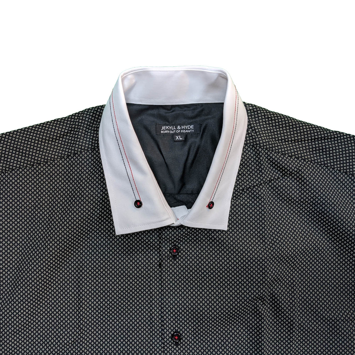 Jekyll & Hyde L/S Shirt - Dario - Charcoal 3